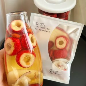Apple Hawthorn Fat Cleansing Herbal Tea 60 Sachets Monthly Pack